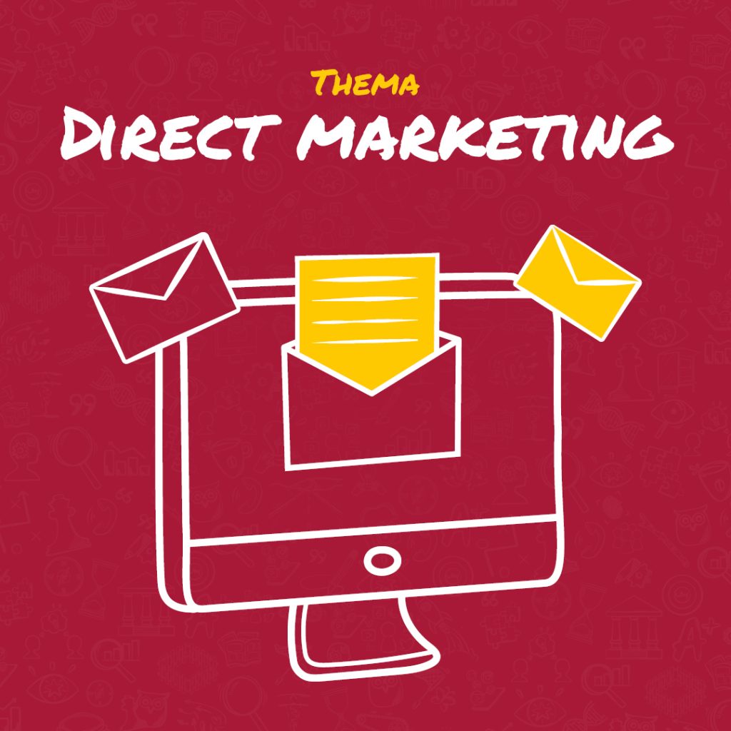 Direct Marketing (DM) is wat mij betreft de verzamelnaam van alle vormen van communicatie waarbij je als bedrijf direct communiceert met je klant of prospect.
